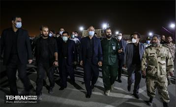 بازدید شهردار تهران از رزم نمایش معبر 4