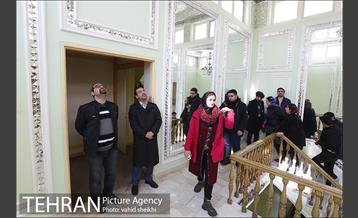 بازدید اعضای شورای شهر و مدیران شهری از عمارت اقدسیه  13
