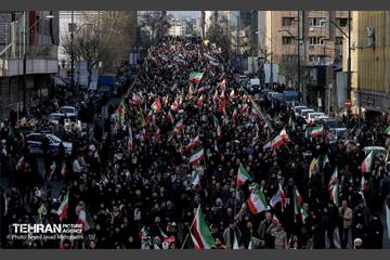 مراسم تشییع «علی لاریجانی»، «غلامرضا سلیمانی» و قهرمانان «ناو دنا» 26