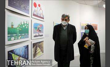 بازدید شهردار تهران از نمایشگاه«تهران از منظر هنرمندان» 28
