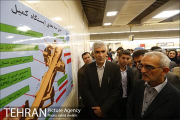 بازدید شهردار تهران از خط ۷ مترو  26