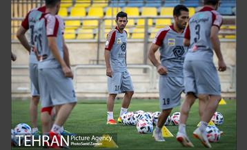 تمرین تیم فوتبال پرسپولیس تهران 8