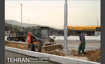 مراحل پایانی ساخت ترمینال جدید شرق 13