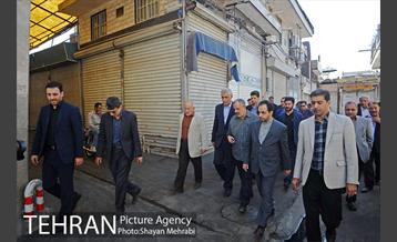 بازدید شهردار تهران از بازار تهران به مناسبت روز تهران 2