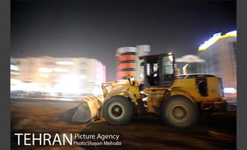 هم‌اکنون؛ جمع‌آوری کارگاه عمرانی میدان هفت تیر 34