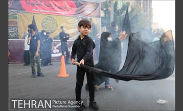برگزاری اعزای حسینی در بوستان قصر منطقه هفت 18