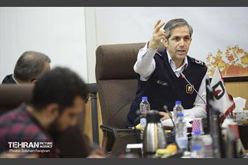 نشست خبری مدیرعامل سازمان آتش‌نشانی 17