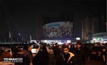 نورافشانی میدان ولیعصر(عج) به مناسبت نیمه شعبان 26