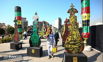 بازدید اعضا شورا شهر از نمایشگاه نشان عاشقی   5