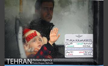 بارش باران پاییزی در تهران 18