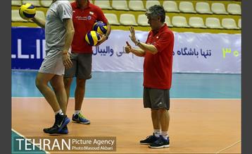 تمرین تیم ملی والیبال  6