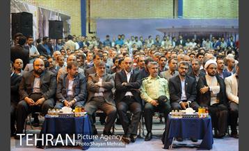 مراسم تکریم و معارفه مدیرعامل شرکت بهره برداری مترو تهران 5