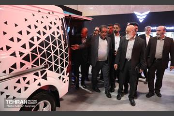 مراسم افتتاح پنجمین نمایشگاه خودرو تهران 8