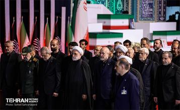 مراسم ادای احترام به پیکر رهبر شهید انقلاب با حضور سران قوا 15