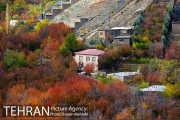 طبیعت پاییزی روستای سنگان 2