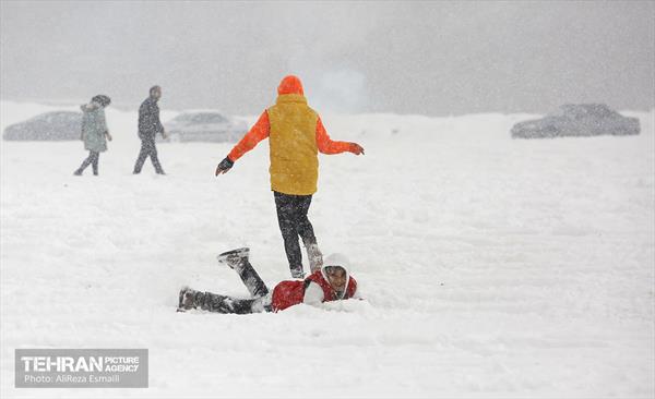 روز برفی پایتخت 14