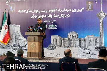 آیین بهره برداری از اتوبوس ها و مینی بوس 16