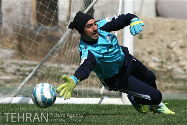 اخرین تمرین تیم فوتبال استقلال تهران در سال 95