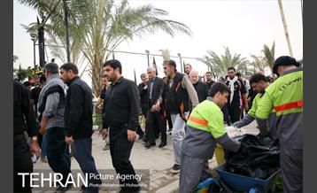 حضور سیدمحمدعلی افشانی شهردار تهران در کوفه 7