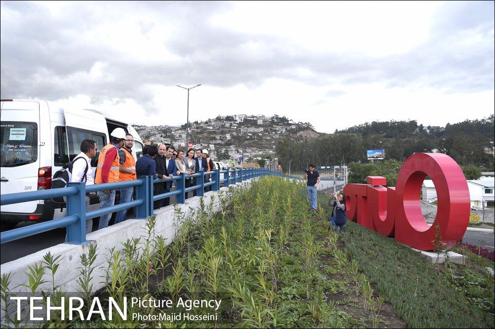 بازدید نماینده تهران در اجلاس HABITAT III از پروژه تقاطع غیر همسطح کاراپونکو و اتوبان سیمون بولیوار 12