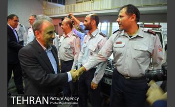 بازدید شهردار تهران و وزیر بهداشت از مراکز پزشکی و درمانی شهر 19