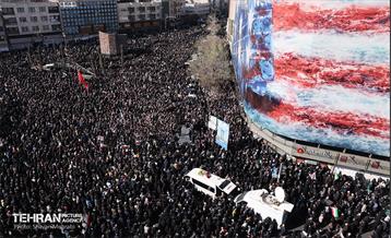 اجتماع مردم تهران در پی شهادت رهبر انقلاب - 1 33