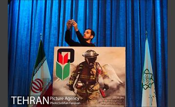 تشییع شهدای آتش نشان در شبستان مصلی-2 8