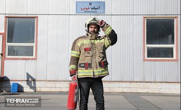 دوره آموزشی آتش‌نشانی ویژه خبرنگاران 9