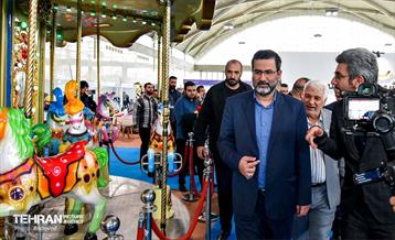 افتتاحیه نمایشگاه صنعت تفریحات و سرگرمی 31