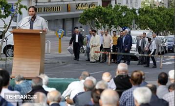 اقامه نماز عید سعید فطر در محله شهران 40