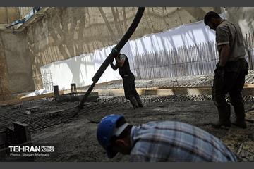 عملیات حفاری خط ۱۰ متروی تهران 11