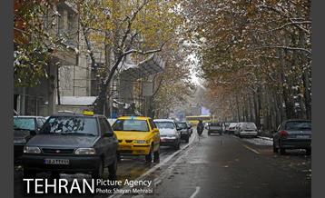 برف پاییزی در تهران 42