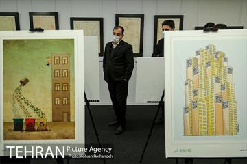 افتتاح نمایشگاه کاریکاتور شهرهوشمند و تهران من 18