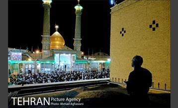 مراسم احیای شب بیست وسوم ماه رمضان درحرم حضرت عبدالظیم حسنی(ع) 30