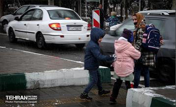 برف چهره تهران را سپیدپوش کرد 18