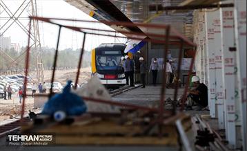 فرآیند تست سرد متروی تهران پرند 43