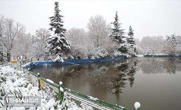 صبح برفی بوستان ملت 17