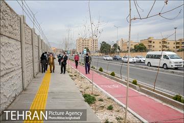 بازدید الهام فخاری از منطقه 9