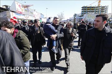 حضور شهردار تهران در راهپیمایی یوم الله 22 بهمن 9