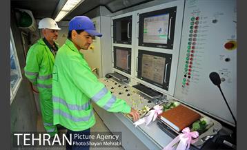آغاز  حفاری تونل  محور جنوبی خط 6 مترو تهران 24