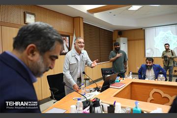 دیدار مداحان تهرانی با شهردار پایتخت 2