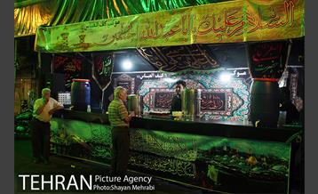 عزاداری شب پنجم ماه محرم در محله گرگان 1