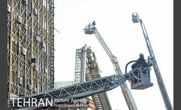 آتش سوزی در ساختمان پلاسکو -3 7