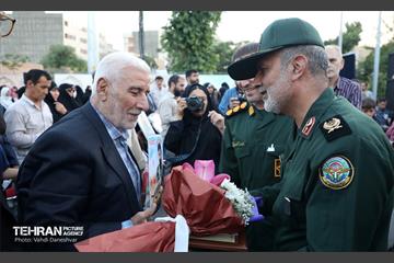 آیین نامگذاری بوستان شهیدان امیراحمدی 3