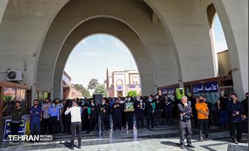 حضور خادمان امام رضا(ع) در بهشت حضرت زهرا(س) 16