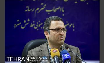 نشست خبری مدیرعامل مترو تهران 9