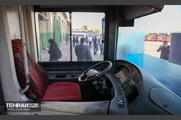 بازدید اعضای شورای شهر از مرکز اورهال سامانه شماره 2 اتوبوسرانی 10