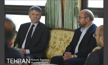 دیدار شهردار تهران با رئیس مجلس ملی مجارستان 7