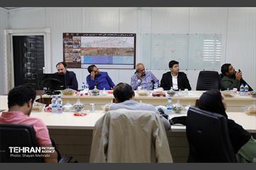 عملیات حفاری خط ۱۰ متروی تهران 2