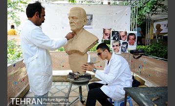 دومین سمپوزیوم مجسمه‌سازی مفاخر ایران 16